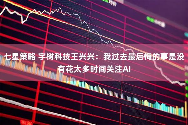 七星策略 宇树科技王兴兴：我过去最后悔的事是没有花太多时间关注AI