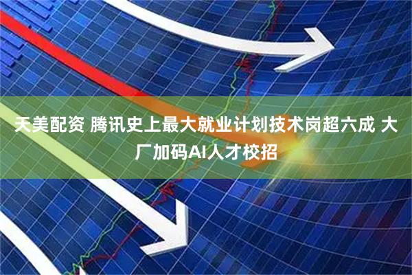 天美配资 腾讯史上最大就业计划技术岗超六成 大厂加码AI人才校招