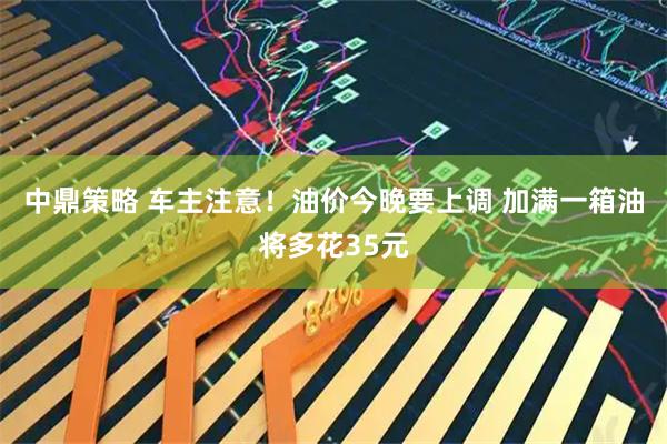 中鼎策略 车主注意！油价今晚要上调 加满一箱油将多花35元