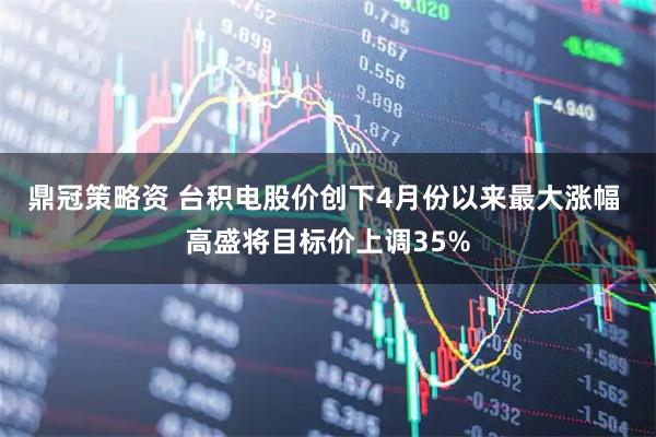 鼎冠策略资 台积电股价创下4月份以来最大涨幅 高盛将目标价上调35%